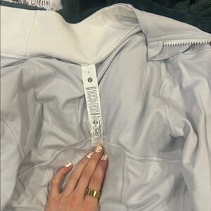 Lululemon Athletica Light Gray Jacket